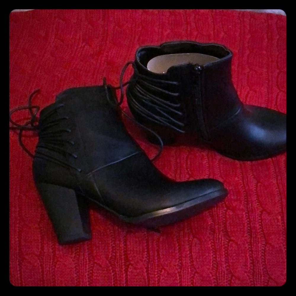 Black boots